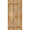 Ekena Millwork Spaced Board-n-Batten Shutters w/Z-Bar, Rough Sawn Western Red Cedar, 23W x 48H, PR RBS06Z23X048RWR - alternate 4